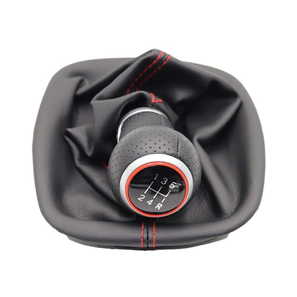 5/6-växlad bilväxelspak med A3-ratt 12mm För VW Passat B5 B5.5 1998-2004 B5 FL (00-05) 3B B5 3B2 3B5 1996-2000-5 HS-020 röd linje 5  HS-020 red line
