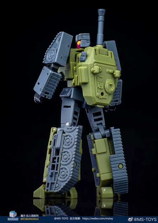 Ny transformationsleksak MS TOYS Magic Square MS-B51 Heavy Gunner Figur i lager