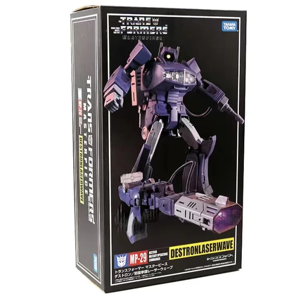 Takara Tomy Transformers Toys MP-29 Shockwave Destronlaserwave Action Figurer Transformer Robot Toys Transformers Figurer MP-29 ko