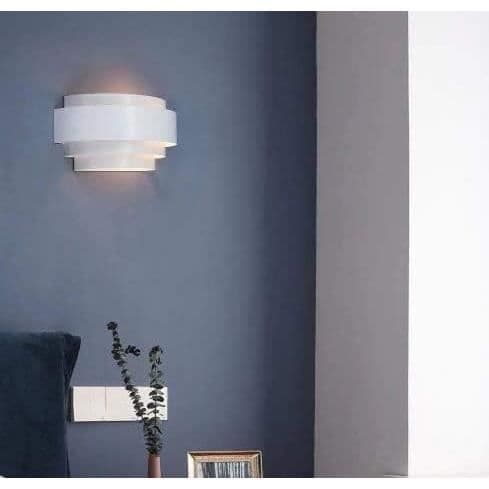 Enkel Design Metall LED Vägglampa - Sovrum, Trappa Varmvitt