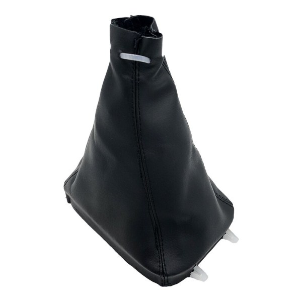 5/6-växlad växlingsknopp Läder damask Cover Case för SAAB 93 9-3 SS 2003-2012 Bilstylingtillbehör-växlingskrage Gear Shift Collar
