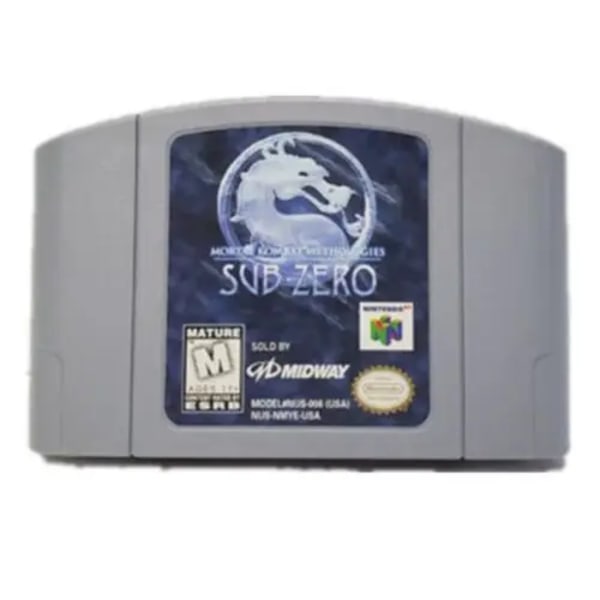 N64 Gaming Card Series 64 Bit Mary Rook Mario Kart Super smash party USA Version N64 Video Game Cartridge Card English Language Mortal Kombat1