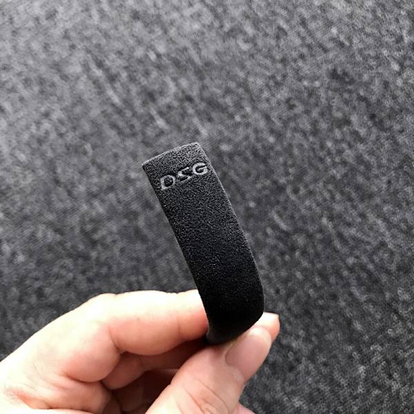 Svart Krom Med Mocka Läder Växlingsknopp Cover DSG Emblem För VW Golf 6 7 R GTI Passat B7 B8 CC R20 Jetta MK6 GLI-Mocka DSG Suede DSG