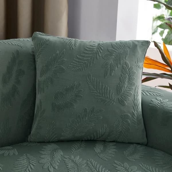 Sofa trekk - Jacquard - 2-seter - Lilla - Elastisk - Moderne