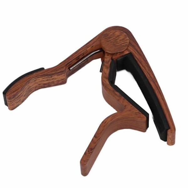 Zerone Gitarr Capo Snabbkoppling Strängklämma Tillbehör Kit Capo med 5st Gitarrplektrum för Banjo