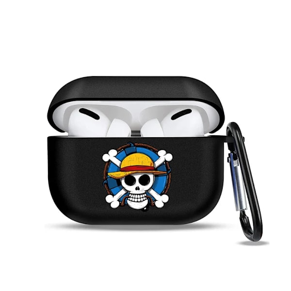 One Piece Luffy Case för AirPods 1 2 3 Pro Zoro Cartoon Print Trådlöst Bluetooth cover för Airpods 2 airpods pro