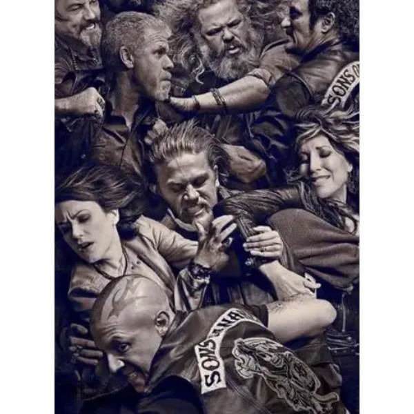 Film Sons of Anarchy Opie Winston Jax Teller Gemma Teller Morrow CLAY MORRW Vinylfigur Dockor Leksaker 3 no box