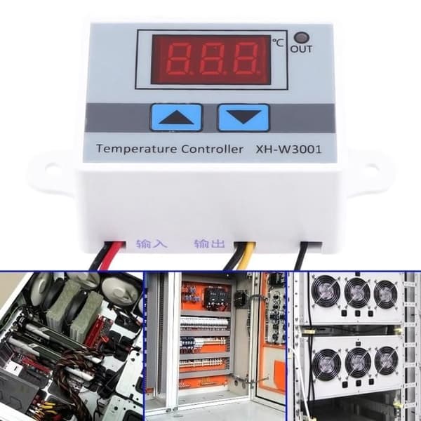 AC220V Digital Termostat Temperaturkontrollbrytare med Sond
