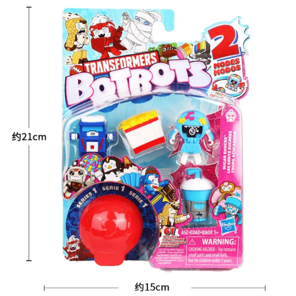 Hasbro Original Transformers BotBots Surprise Anime Figur Pvc-modeller Barnleksaker för pojkar Presentsamling Random one