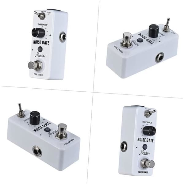 Gitarr Effektpedal, Brusreducering, 2 Lägen, Aluminiumlegeringsskal, True Bypass, Noise Gate