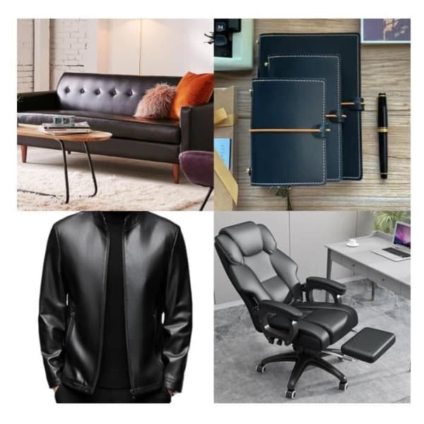 Læder Reparationssæt - Kunstlæder - Sort - 50 x 100 cm - Selvklæbende - Multifunktionelt Black