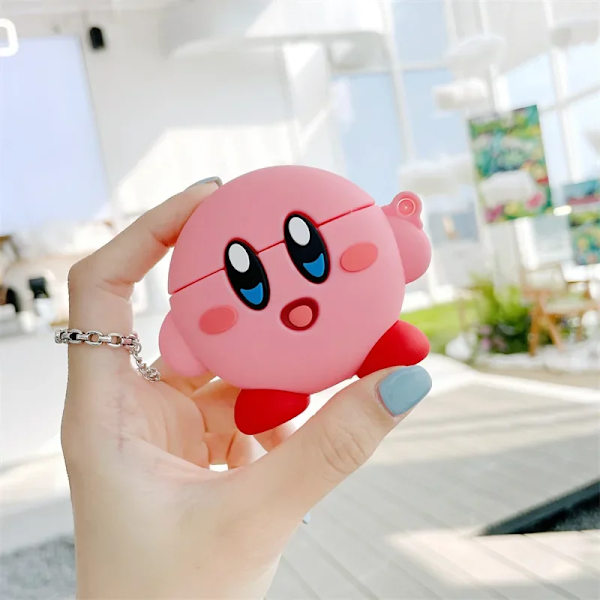 3D Kirby case för Airpods 2 3 Pro 1 case Anime Cute cover för Apple Air Pods Pro 2 3 Case Cover BOX Kirby for AirPods 1 2