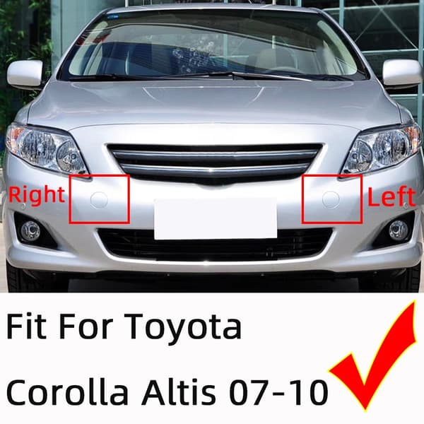 Bugseringskrog til kofanger, til Toyota Corolla Altis 2007 2008 2009 2010, pynt trailerdæksel