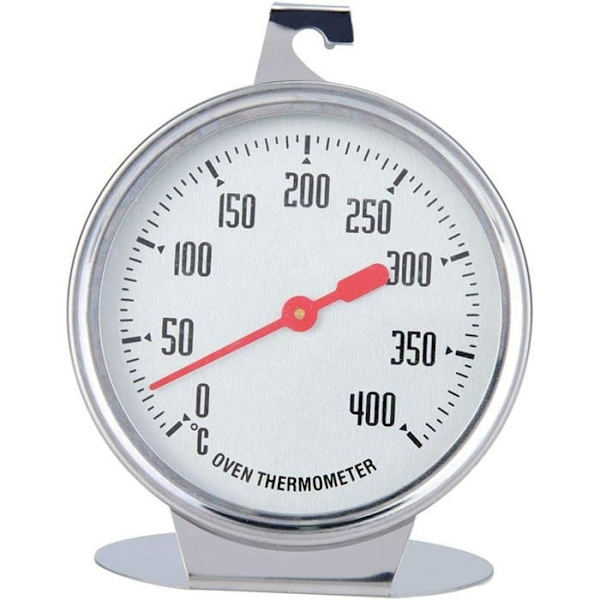 Ovntermometer, rustfritt stål ovntermometer 400℃ Multifunksjonelt ovntermometer YYV