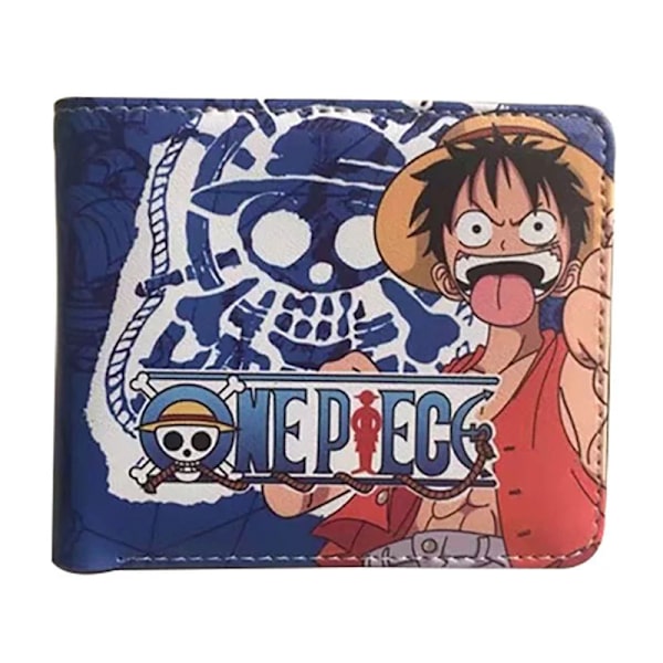 One Piece Plånbok Luffy Coin Money Clips Roronoa Zoro Handväska Söt tecknad figur Print Korthållare Piccolo Accessoeris Pojkar Presenter One piece-2