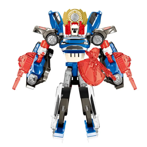 3 In 1 Tobots Transformation Robot Korea 2 In 1 Cartoon Brothers Anime Deformation Bil Flygplan Leksaker för barn Julklapp 2 without box