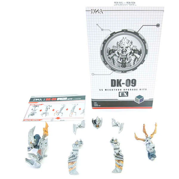 Ny transformationsleksak Robot DNA Design DK-09 DK09 DK-09EX DK09EX Uppgraderingssatser för SS-13 SS-31 i lager DK-09