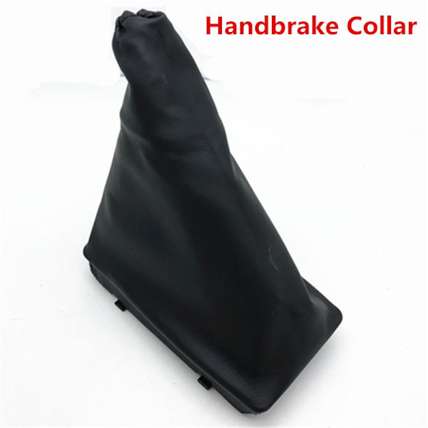För OPEL CORSA C (01-06) TIGRA B (04-12) COMBO C (01-11) Manuell 5-växlad växlingsknopp Läder Damask Boot Cover Handbroms Case-Handbroms Handbrake