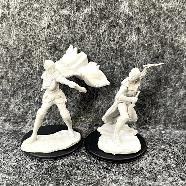 Lot Pathfinder Battles Deep Cuts Nolzur's Fighter Orc Druid Pirates Goblin Wolf Rogue Monk Brädspel Miniatyrer Miniatyrer Leksaker elf Female Rogue