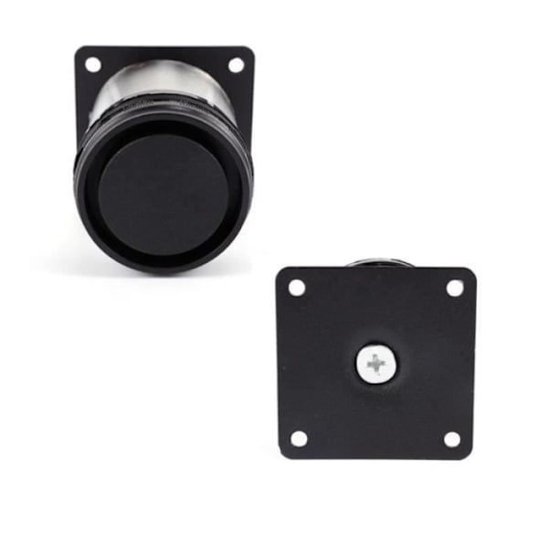 Justerbart møbelben rustfrit stål rund diameter 5 cm højde 60 mm (*4)