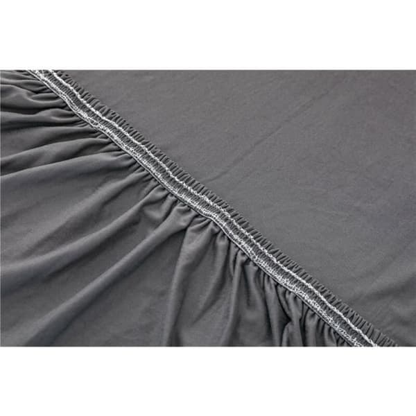 (Harmaa) Ylellinen LD 3+2 istuttava polyesterikulmasohvan päällinen - Harmaa Gray