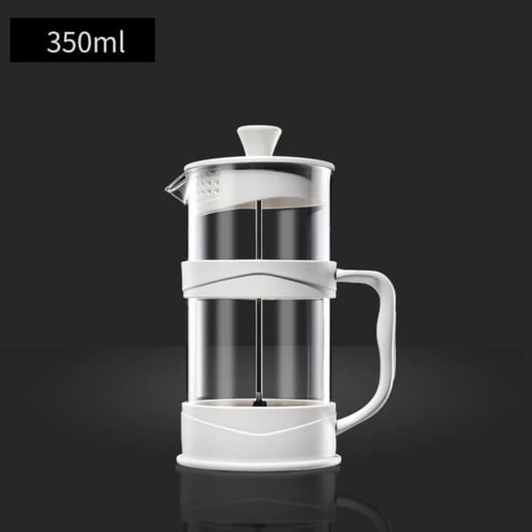 (Hvid) Stempelkande - 350ML - HVID White