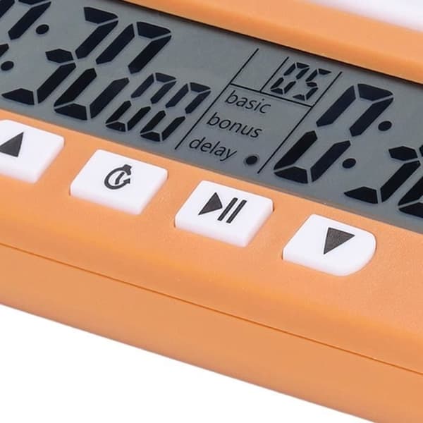VGEBY Digital Schackklocka Portabel Schacktimer Professionell Schackmatchklocka Schackspel