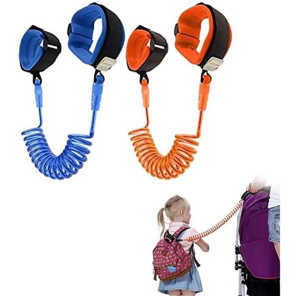 Sett med 2 anti-tapt håndleddsstropper for barn, 1,5 m