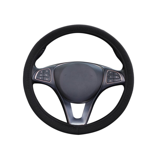 (RH)38CM Four Seasons Universal Car Wheel Steering Cover Sandwich Tyg Andas Elestic Rat Protection RH