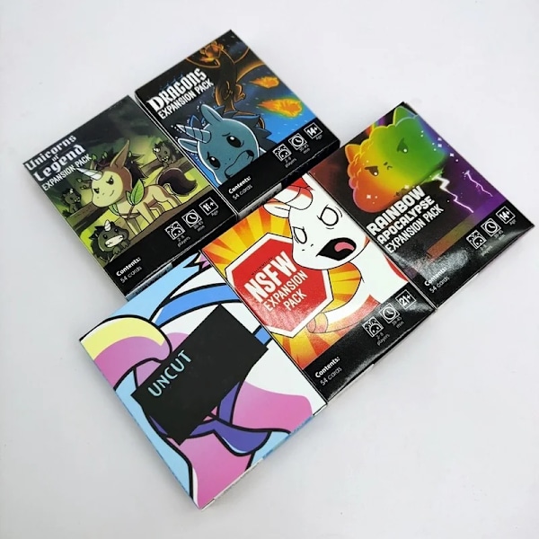 Ny andra upplagan Unicorns Core Board Game Card And Dragons NSFW Rainbow Uncut Legend Expansion Pack Edition Core Game2