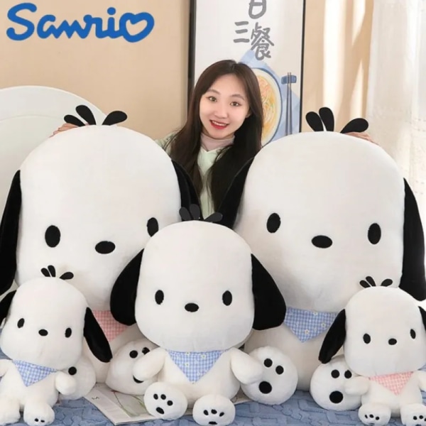 40/50/70/90 cm Ny Sanrio Pochacco Plyschleksak Sovkudde Tecknade mjuka dockor Kawaii Rumsdekoration Barn Presenter B 70cm