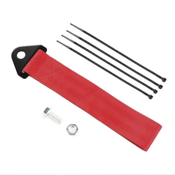 Skyactive automatisk bogserlina, Ulde Högresistans släpvagnsdragning i nylon , Mazda 3, BK, 6, GG, GH, GJ, CX3, CX5, CX30, CX7, CX8, CX9, MX5, JAS8, 29cm No Logo