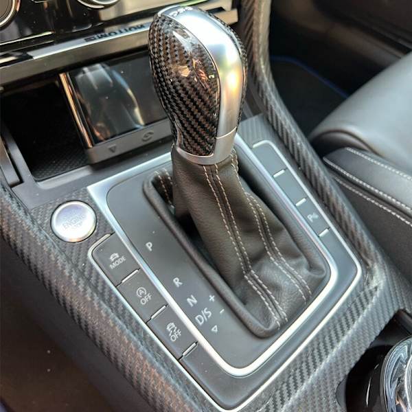 Krom Växelspaksram För VW Volkswagen Vänsterkörning Automatisk DSG Golf 7 7.5 Golf R Växelspaksspak 5GG713203A-Höger Driver Right Driver