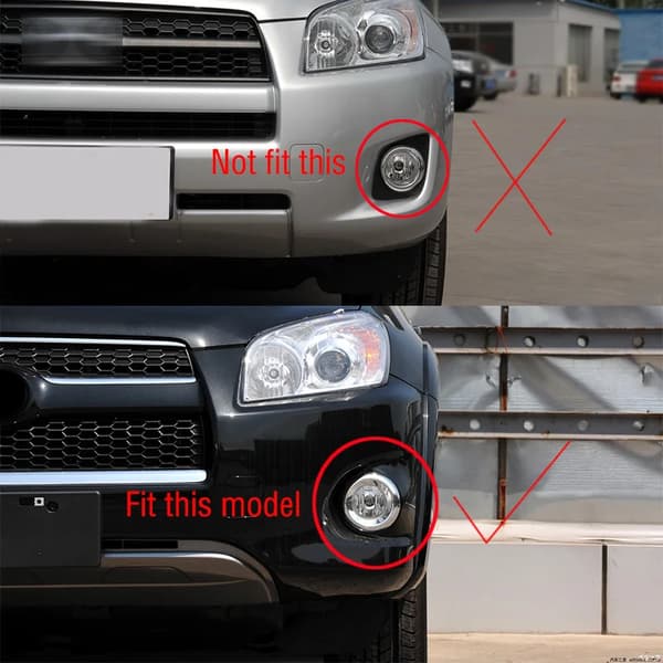 Krog til bugsering af bil foran, dæksel til trailer, Toyota Rav4, Rav 4, 2011, 2012, 2013