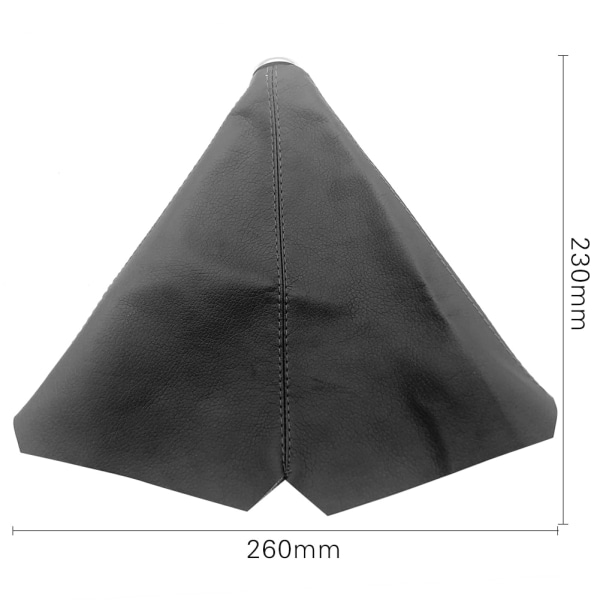 5-växlad växelspaksknopp Byte för Peugeot 307 Bilväxelknopp för Peugeot 307 207 Citroen C3 C4 C5 delar-svart växelkrage Black Shift Collar