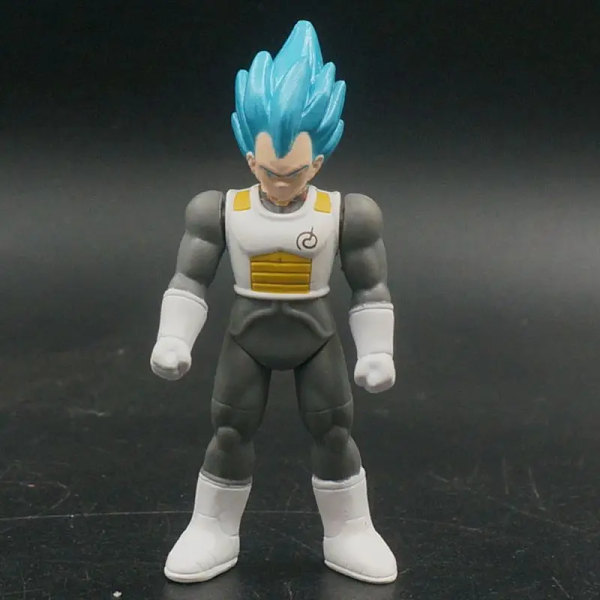 Bandai Äkta DRAGON BALL Super Saiyan Son Goku Vegeta IV Frost Frieza Trunks Beerus Majin Buu Hit Action Figurmodell Leksaker Frost