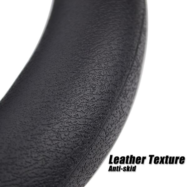 (GRÅ)Bil Auto Silikon Ratt Cover Läder Textur Mjuk Multi Universal Skin Mjuk Silikon Cover GRAY