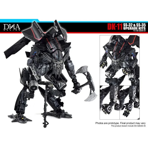 Transformation DNA DK-11 uppgraderingssatser för SS-32 Optimus & SS-35 Jetfire, finns i lager