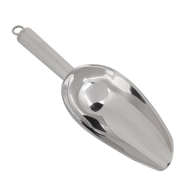(Rustfrit stål) Madske - Lanqi - Rustfrit stål - 8 oz - Ergonomisk - Multifunktionel Stainless steel