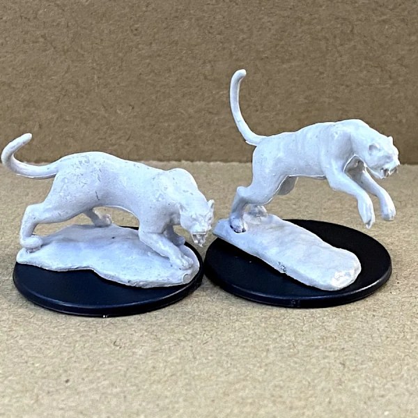 Lot Pathfinder Battles Deep Cuts Nolzur's Fighter Orc Druid Pirates Goblin Wolf Rogue Monk Brädspel Miniatyrer Miniatyrer Leksaker Panther Leopard