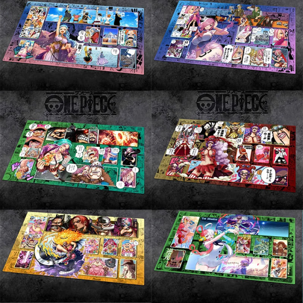 60*35 cm OPCG One Piece Dedikerad GAME Card Lekmatta Battle Against Rebecca Roronoa Zoro Trafalgar Law Serietidningsserie Toy Gifts Comics-B