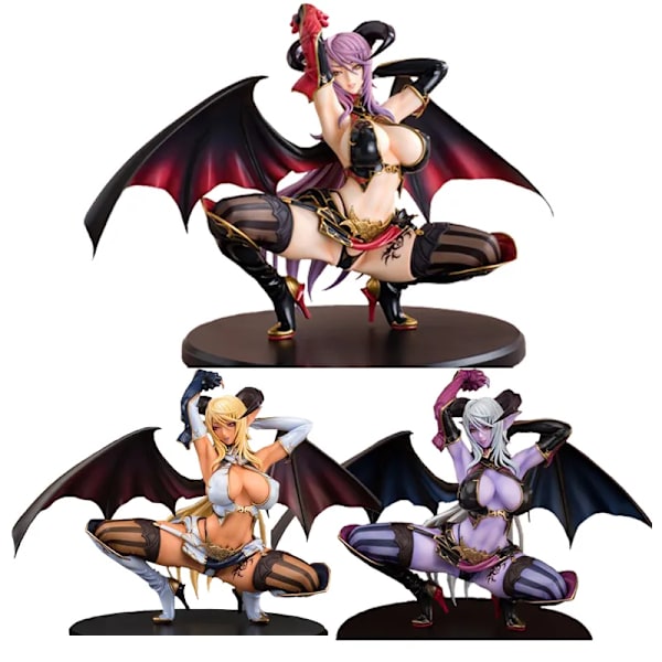 Daiki kougyou Originalillustration Sadakage Illustration Succubus Astacia PVC Actionfigur Anime Sexig tjej Figurmodell Leksaker no retail box