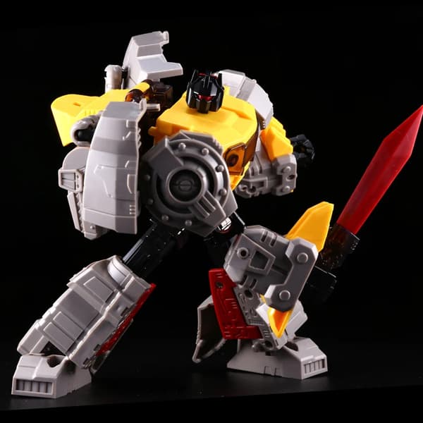 KBB Tyrone Kabel Dino King Samlings Deformation Model Action Figur Grimlock Version Legetøj Gør-det-selv