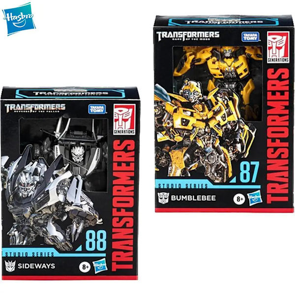 Hasbro Transformers Toys Studio Series 87 Transformers Bumblebee 88 Sideways Rotf 088 Action Figures Toys Present Collection Nytt Bumblebee