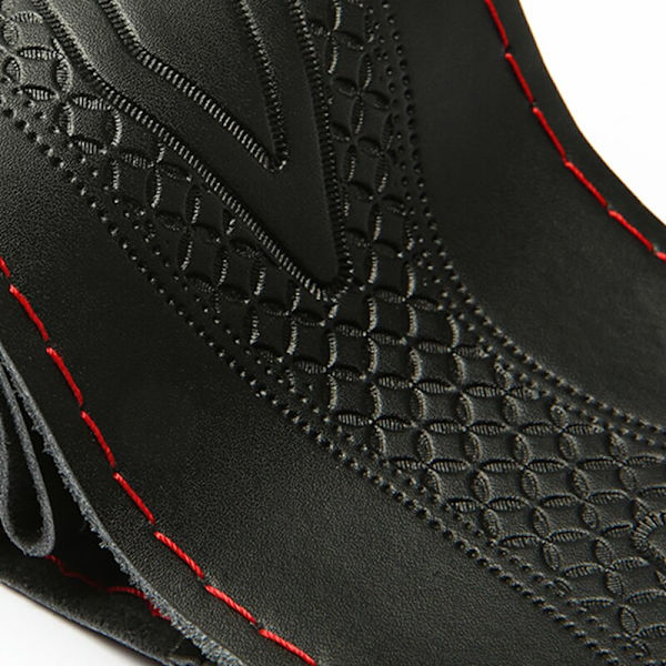 (C)Bil suv diameter 37/38cm Auto ratt- Cover Anti-halk prägling Läder Bil-styling Tillbehör Universal Braid Case passform C