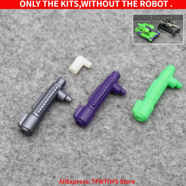 För Kingdom LEGACY Core Megatro Shoulder Gun Socket Big Barrel Upgrade Kit COOL Grey and socket