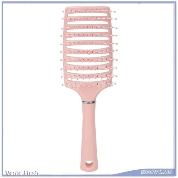 (Pink) Paddle hårbørste - V GEBY - Pink - Ventileret - Ergonomisk - Multi-brug Pink