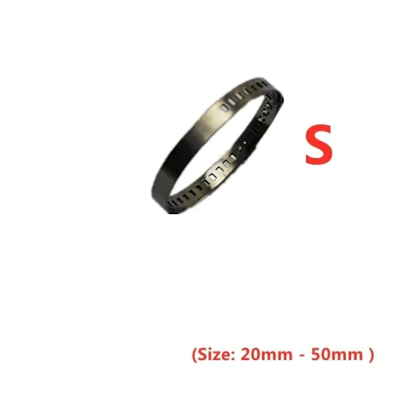 5/10/20 st universella rostfria axel CV-ledskyddets klämsats drivaxel CV-ledskyddets klämma 20- 50mm 50- 120mm justerbar 1pc S