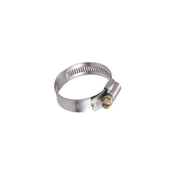 Stålslangklämma 08 12 mm, bredd 8 mm, 10-pack