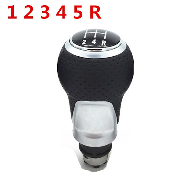 Växelspaksknapp Spak Damask Boot Cover Case För Audi A4 S4 B8 8K A5 8T Q5 8R S Line 2007 2008 2009 2010 2011 2012-2015-Silver 12345R Silver 12345R